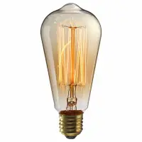 Bec cu filament Yeelight LED Filament Bulb ST64, 6W, 500lm - Default Title