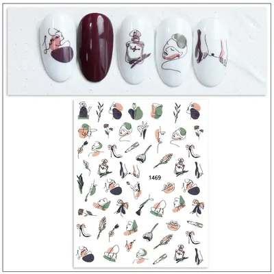 Sticker Unghii - Jo 1469