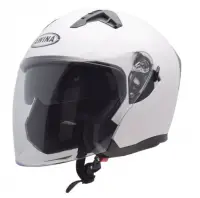 Casca moto semi-integrala Jk528, culoare alb, marime L