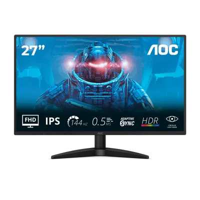 Monitor Gaming AOC 27B36X, 27", 1920 x 1080 pixeli, Black, 3 ani Garantie