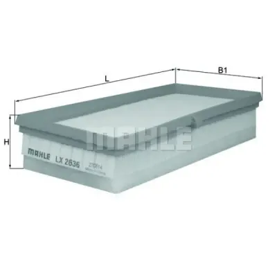 Filtru aer MAHLE ORIGINAL LX 2636