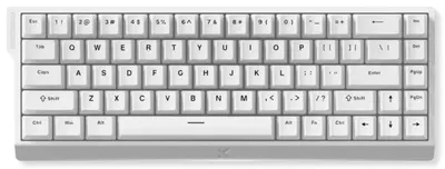 Tastatură mecanică MCHOSE - Ace 68, comutator magnetic Ice Blue, RGB, albă