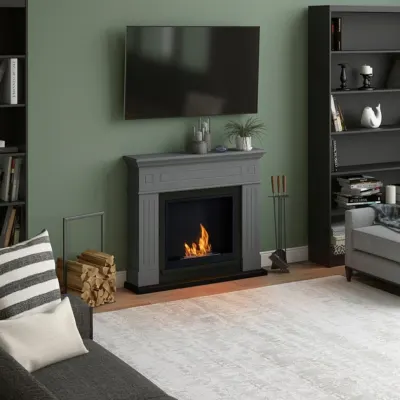 Larsen Solid Grey Semineu cu bioetanol FreeFlame