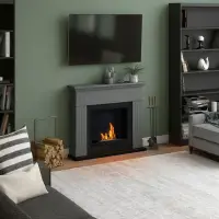 Larsen Solid Grey Semineu cu bioetanol FreeFlame