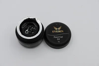 Gel pictura Everin- Negru 02