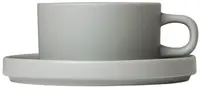 Set 2 cești de ceai Blomus - Pilar, 170 ml, gri deschis