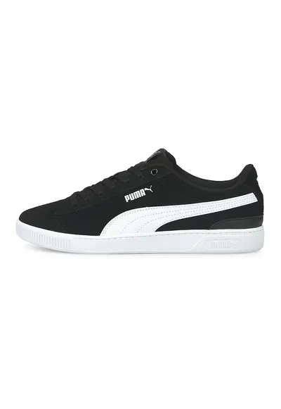 Pantofi sport de piele intoasa Vikky v3 - Alb/Negru