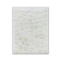 Sticker decor unghii autoadeziv, fosforescent CC-005