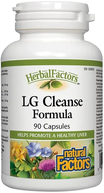 LG Cleanse, 90 capsule, Natural Factors