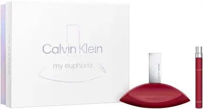 Calvin Klein Set My Euphoria - Apă de parfum, 100 + 10 ml