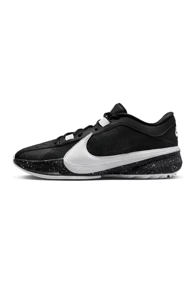 Pantofi sport pentru baschet Zoom Freak 5 - Alb/Negru