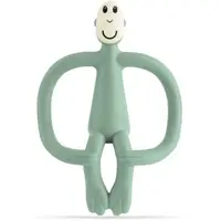 Matchstick Monkey Teething Toy and Gel Applicator jucărie pentru dentiție perie 2 in 1