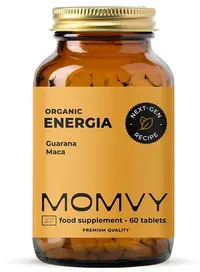 Energia, cu guarana și maca, 60 de comprimate masticabile, Momvy
