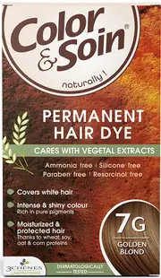 3 Chenes Color & Soin Vopsea de păr, 7G Culoare blond auriu