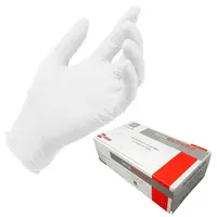 Manusi de examinare din latex usor pudrate - 50 perechi