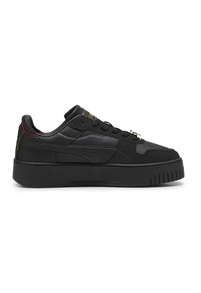 Pantofi sport de piele ecologica Carina Street Class Act - Negru