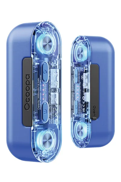 Încălzitor electronic de mâini Ocoopa UT2s GamerPro, 2× 5000 mAh, powerbank