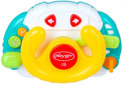Jucărie activă pentru bebeluși Playgro - Volan mic cu sunete