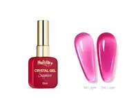 Gel Crystal Glass NAILSUP Pink 02 10ml