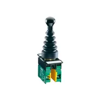 JOYSTICK, Ø22MM 8LM METAL SERIES, WITHOUT Interblocaj mecanic. COMPLETE WITH AUXILIRY CONTACT, STABLE, 2 NO Contact auxiliarS