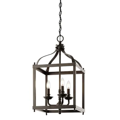 Lampa suspendata Larkin 3 Light Medium Pendant – Olde Bronze