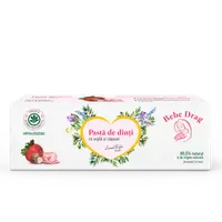 Pasta de dinti cu argila desilicata si capsuni, 50ml, VivaNatura