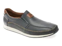 Pantofi RIEKER bleumarin, 11962, din piele naturala