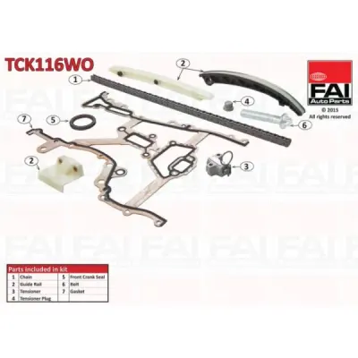 kit lant de distributie FAI AutoParts TCK116WO