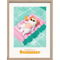 Tablou cu ramă imprimat 30x40 cm Purrrfect – Styler