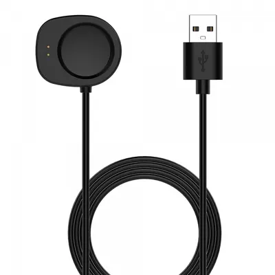 Cablu Incarcare Techsuit THA4 pentru Amazfit T-Rex 3 / Balance, USB-A, Negru