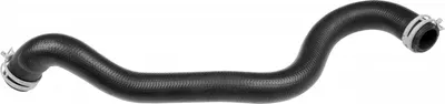 Furtun radiator inferior (27mm 25mm) potrivit FORD FIESTA V, FUSION 1.4D 11.01-12.12