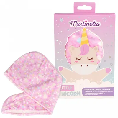 Turban de par pentru uscare rapida Little Unicorn Martinelia