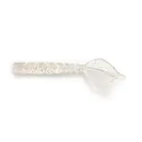 Grub Mustad Aji Micro Hila 4,3 Cm Clear Rainbow Glitter, 12 Buc / Plic