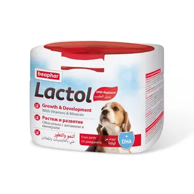 Beaphar Lactol + DHA Puppy, inlocuitor de lapte, 250 g