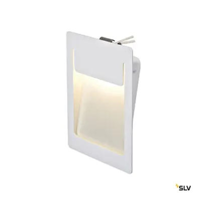 DOWNUNDER PUR 120x155 LED, patrat, carcasa alba,4,8W LED ww