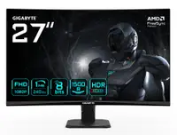 Monitor gaming Gigabyte – GS27FC2, 27'', 240Hz, 1ms, FreeSync, Curved