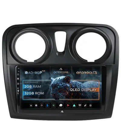 Navigatie Dacia Sandero, Logan, Android, P-Octacore 2GB RAM + 32GB ROM, 9 Inch - AD-BGP9002+AD-BGRKIT376