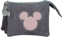 Poșetă pentru copii Joumma - Mickey Studs, 1 fermoar și 3 compartimente