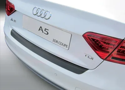 Protectie Bara Spate Compatibila Audi A5 I 2011-2016 (Negru)