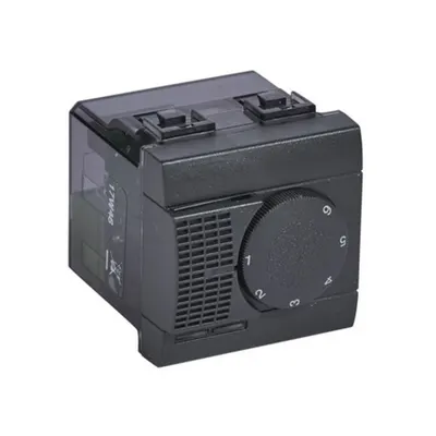Termostat electronic ambian ta cu sonda de podea LiVing Light antracit