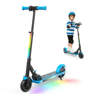 iScooter K4 trotinetă electrică pentru copii 16 km/h, lumini LED și 3 moduri