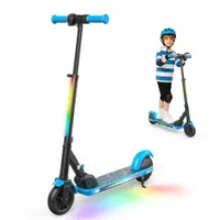 iScooter K4 trotinetă electrică pentru copii 16 km/h, lumini LED și 3 moduri