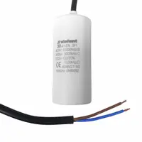 Condensator cu fire CBB60 30µF 45x92mm 450V, Elefant