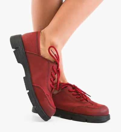 Pantofi Casual Verna Rosii