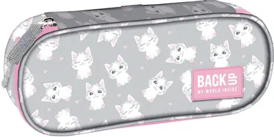 Penar scolar oval Derform BackUp - Kitty