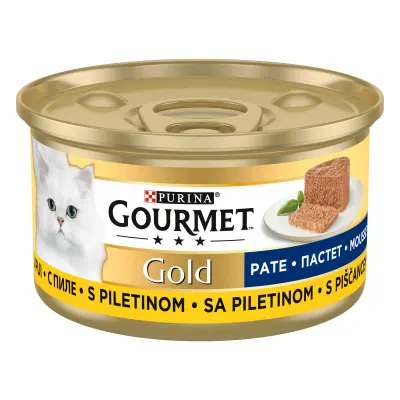 GOURMET GOLD Mousse cu Pui, 85 g