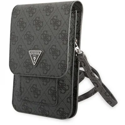 Geanta Universala pentru Telefon, Guess, 4G Triangle Logo, Neagra