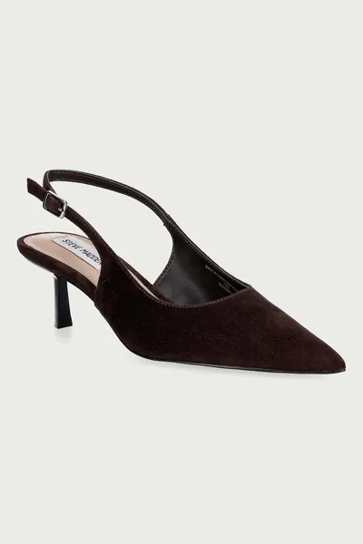 Steve Madden pantofi cu toc stiletto din piele întoarsă Korra