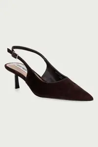 Steve Madden pantofi cu toc stiletto din piele întoarsă Korra