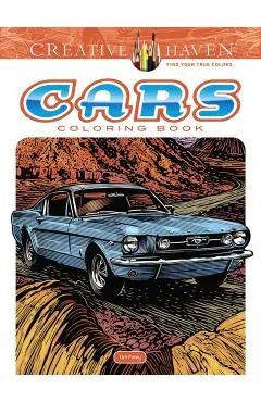 Creative Haven Cars Coloring Book